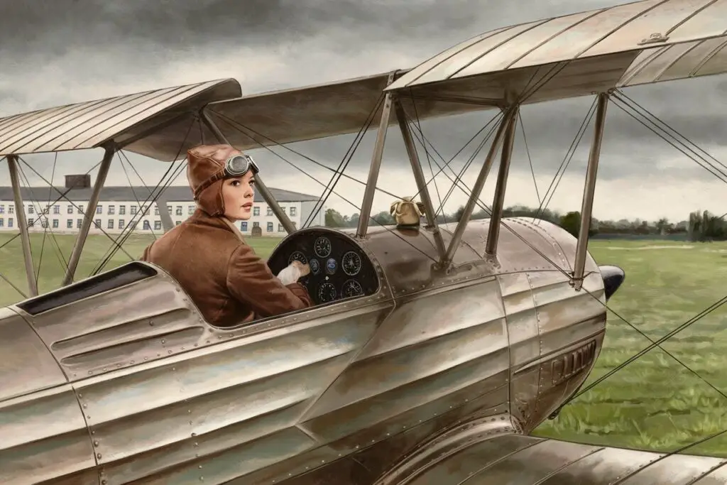 Amelia Earhart Became the First Woman to Fly Solo Across the Atlantic