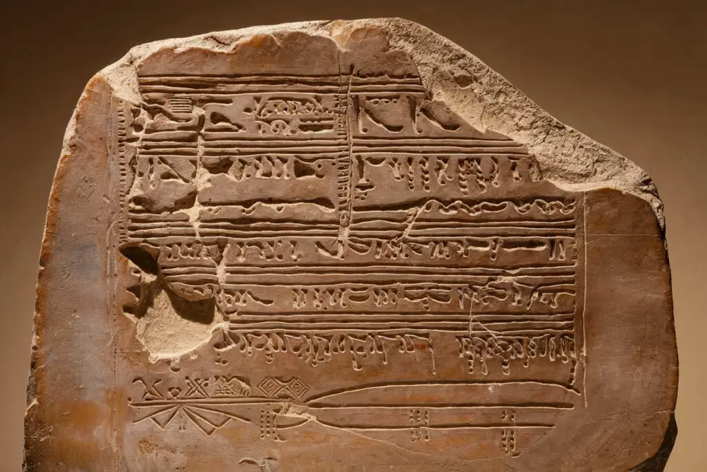 a-photo-of-an-ancient-clay-tablet