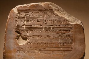 a-photo-of-an-ancient-clay-tablet