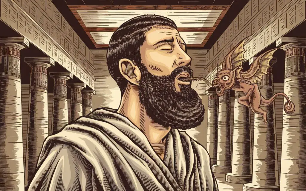 Sumerians sneezing demons