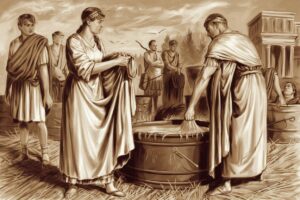 Ancient Romans Use Urine for Cleaning Clothes