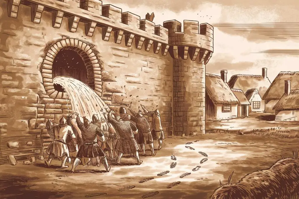 Boiling Water and Oil—A Scalding Defense from Castle Walls