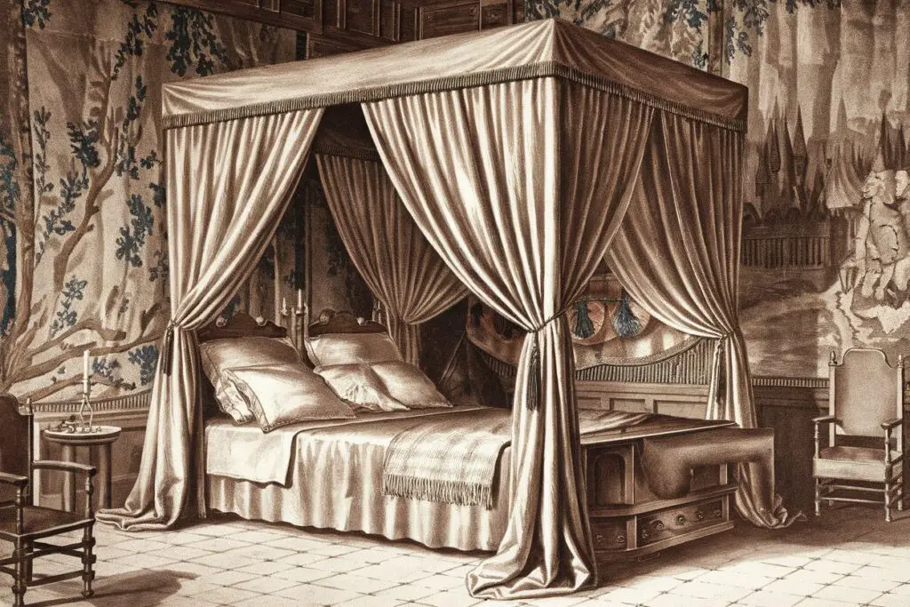 Canopy Beds and Heated Blankets
