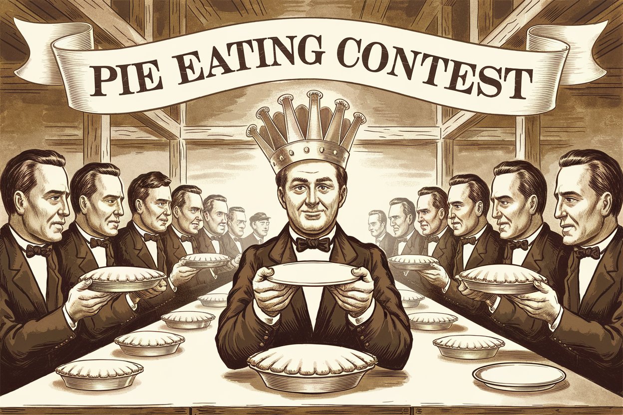 How Competitive Pie-Eating Became a Patriotic Pastime