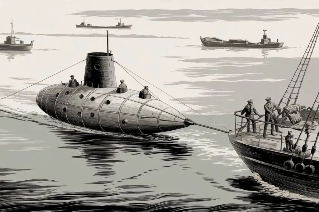 How Early Submarines Were Powered Before Modern Engines