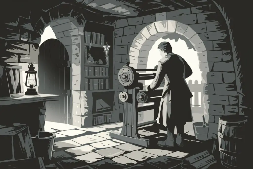 How Secret Printing Presses Operated in Enemy Territory