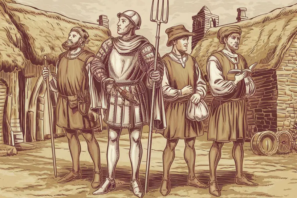 Medieval Men Wear Tights and Pointy Shoes