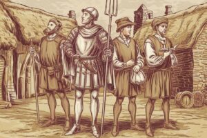 Medieval Men Wear Tights and Pointy Shoes