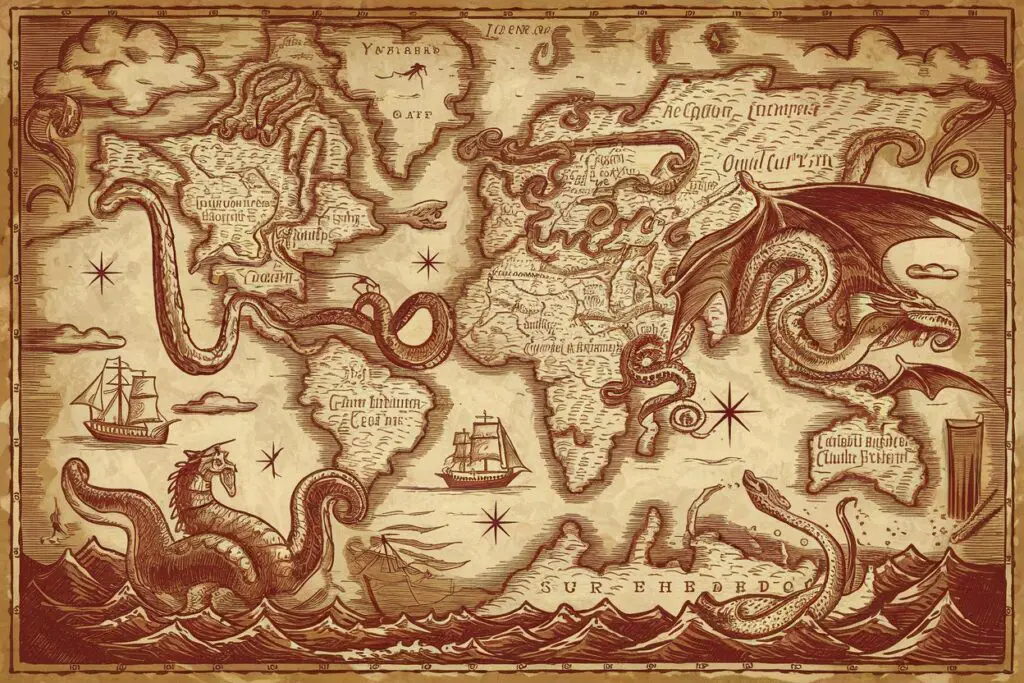 Old Maps Have Sea Monsters on Them