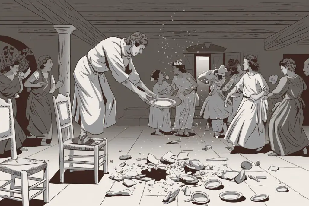 Smashing Dishes for Good Luck at Weddings