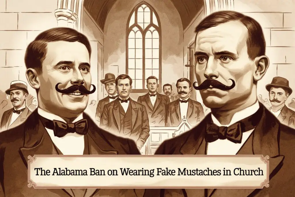 The Alabama Ban on Wearing Fake Mustaches in Church