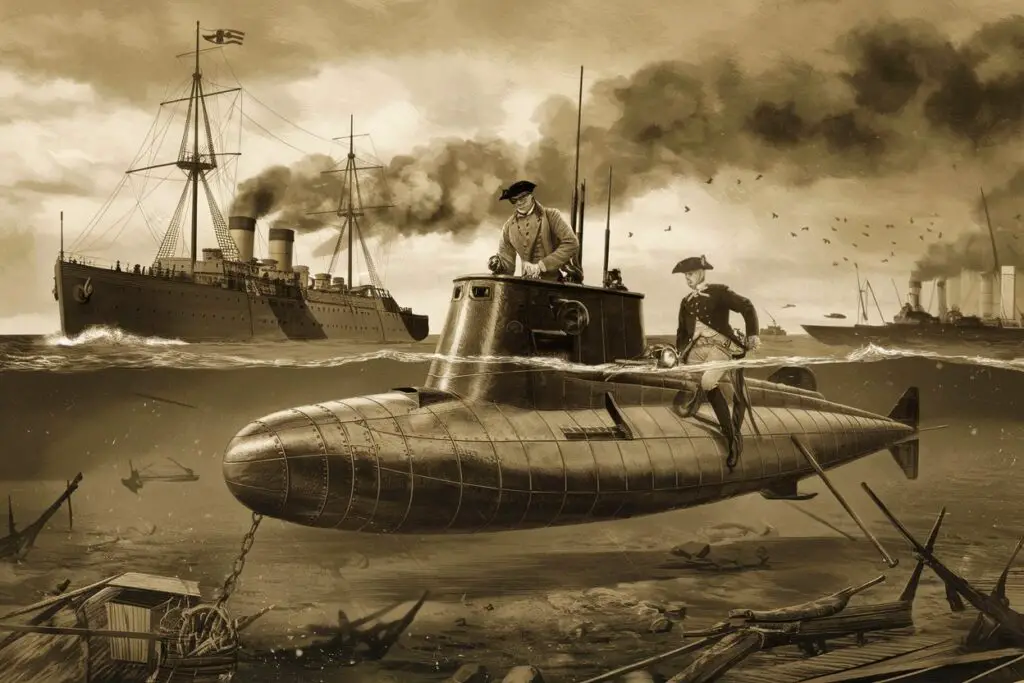 The American Revolution’s First Submarine Attack