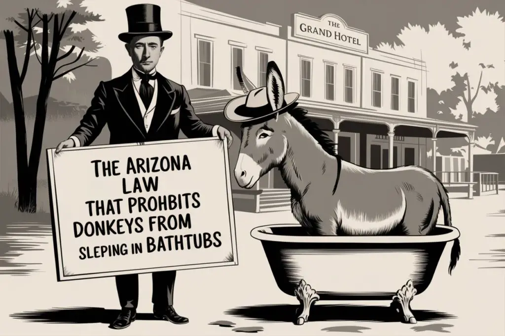 The Arizona Law That Prohibits Donkeys from Sleeping in Bathtubs