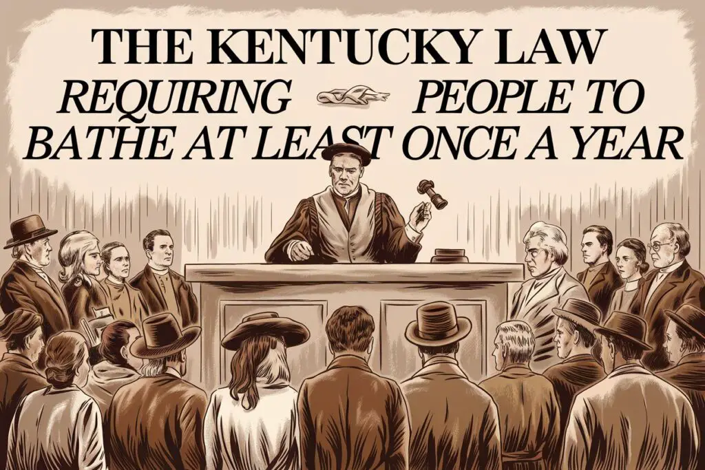 The Kentucky Law Requiring People to Bathe at Least Once a Year