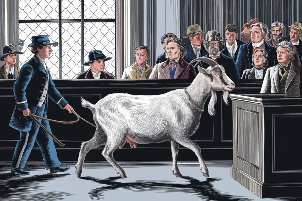 How a Goat Was Put on Trial for Vandalism in 1800s America