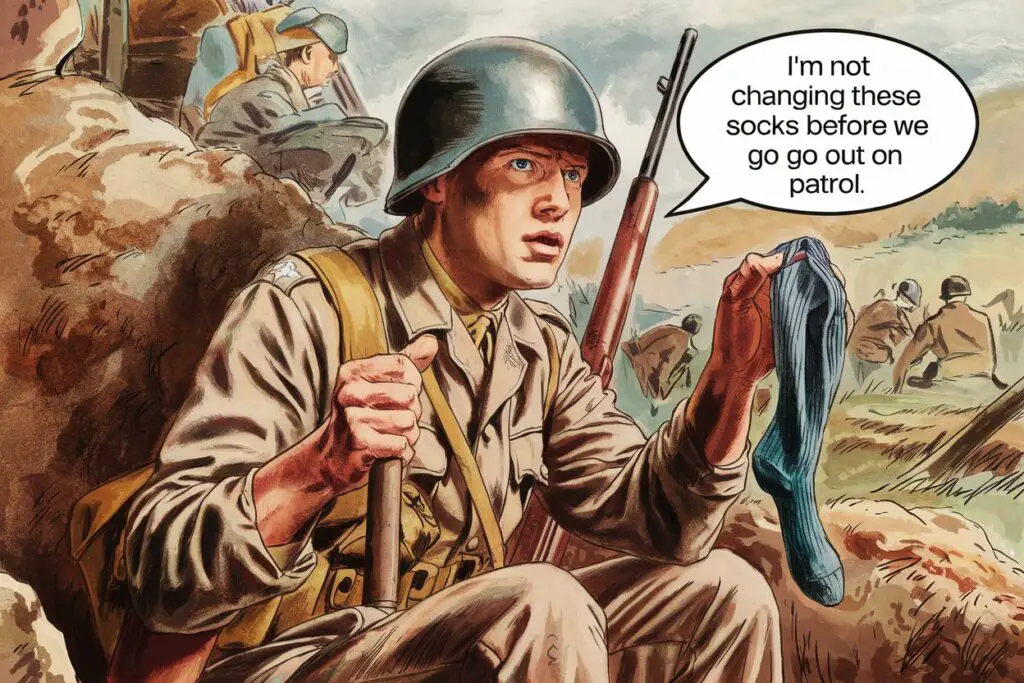 The Belief That Changing Socks Brings Bad Luck
