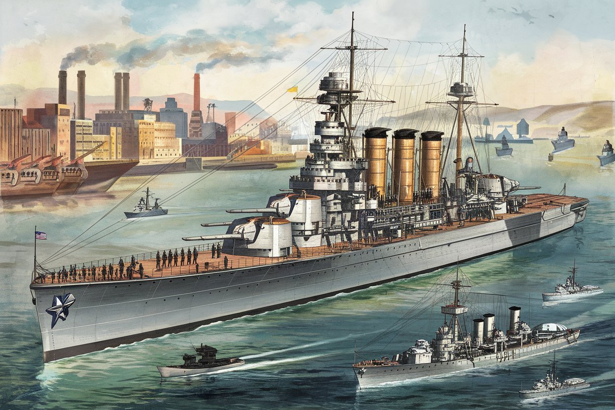 When Did the US Navy Become the Largest Navy in the World?