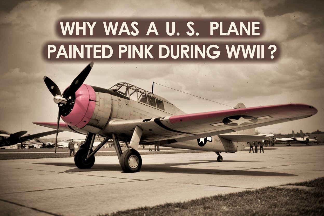 Why Was a U.S. Plane Painted Pink During WWII?